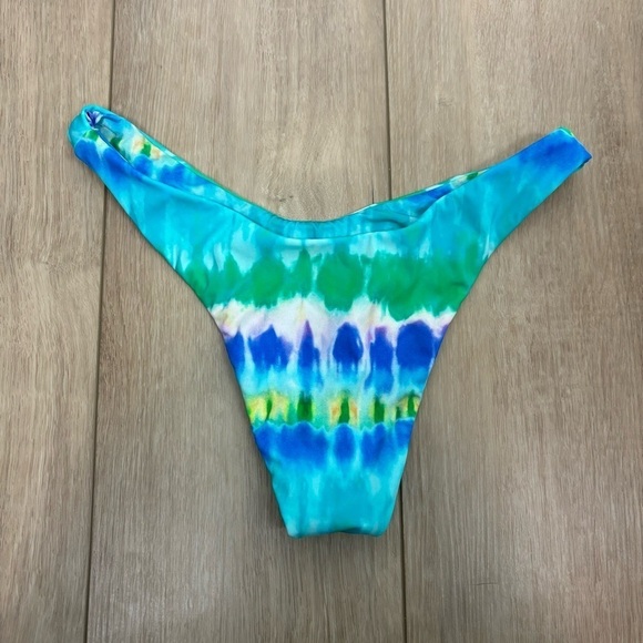 It’s Now Cool 90's Eco Pant Bikini Bottom in Aquadisiac Size S - Picture 4 of 6